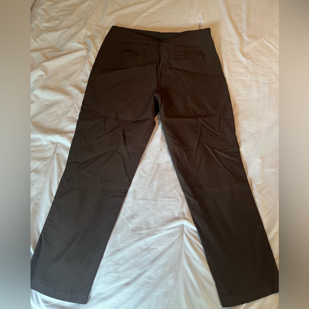 Tribal Black Straight Leg Pants